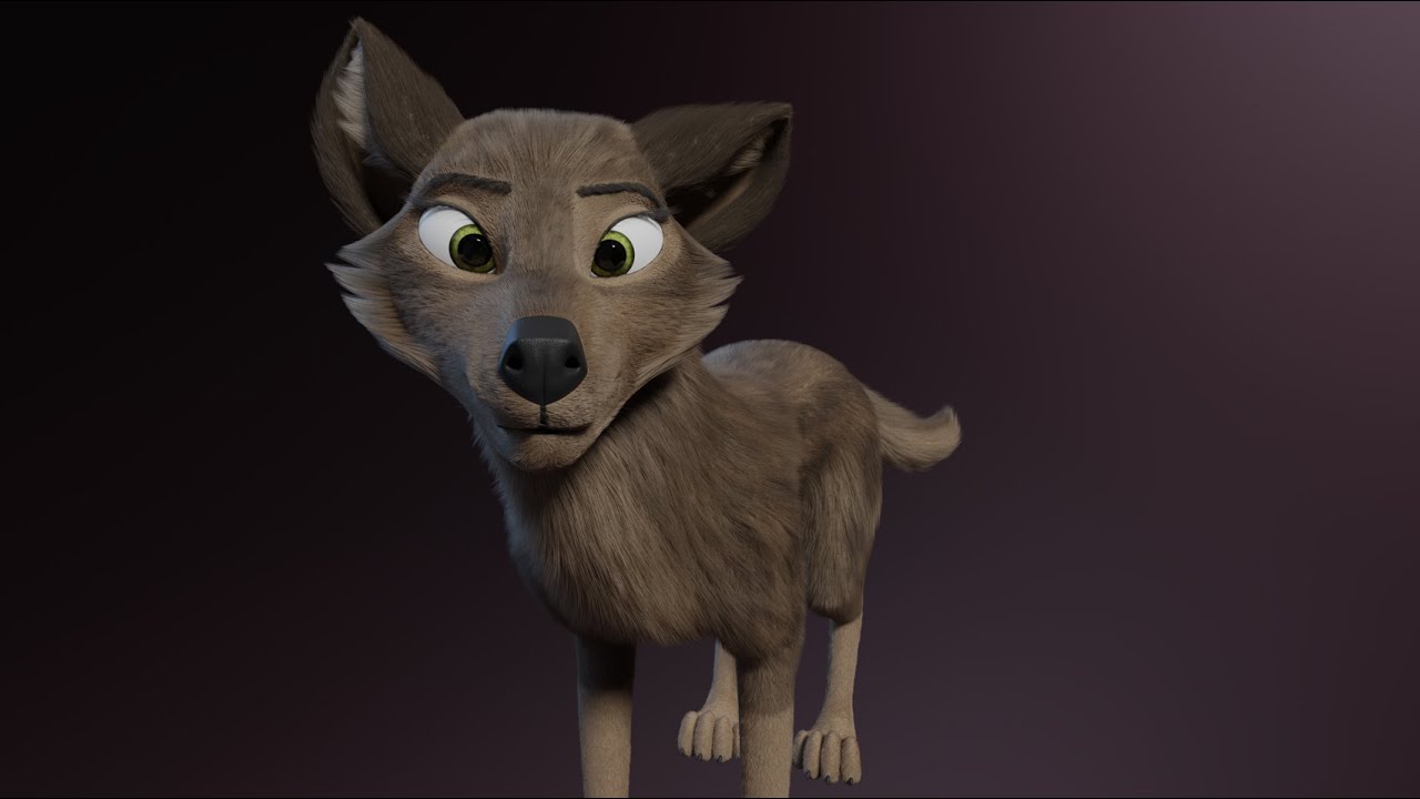 lobo trinitario Modelo 3D
