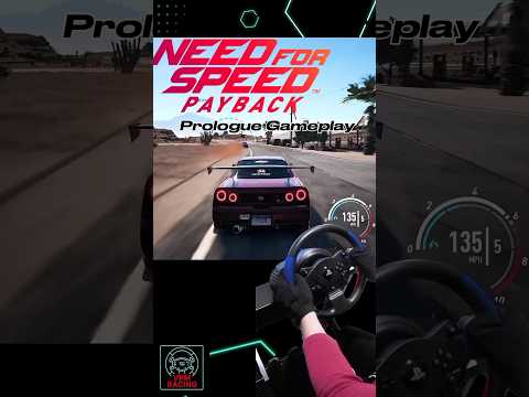 Need For Speed Payback Prologue with Thrustmaster T150 #shorts #needforspeed #thrustmaster #gaming