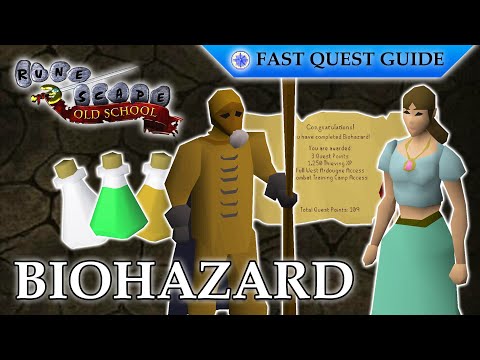 Biohazard Quest | OSRS Quality Quick Guide [2024]