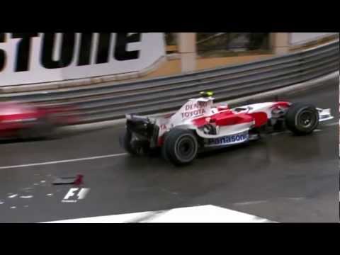 Timo Glock - Monaco - Crash 2008