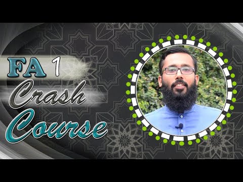 Complete FA1 ACCA Lectures | ACCA FA1 Crash Course In Hindi/Urdu