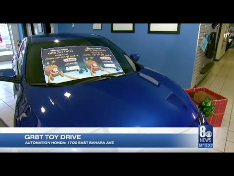 Thumbnail for Auto Nation Honda is a partner in the the GR8 Toy Drive by Honda Partner