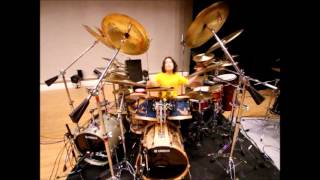 ♪　Hiroshi Chu Okubo drum sets / 大久保宙ドラムセット＆プチ・ソロ
