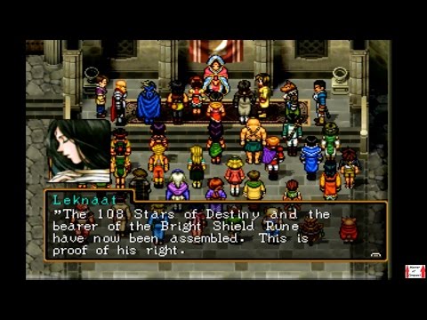 Suikoden 2 Walkthrough Part 66 - Forgiver Sign and A Large Army Battle