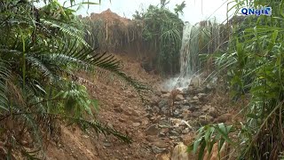 Chairman of the Provincial People's Committee inspects landslides on National Highway 24C | QNgTV