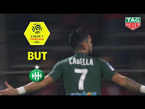 But Rémy CABELLA (1') / Nîmes Olympique - AS Saint-Etienne (1-1)  (NIMES-ASSE)/ 2018-19
