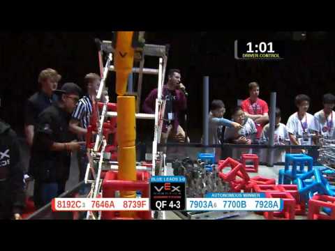 2015 VRC-MS Spir QF4-3 -  (8192C 7903A) 81-Spirit Div-VRC Middle School-VEX Worlds 2015