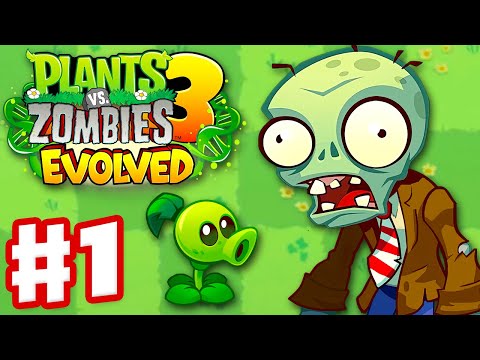 Plants vs. Zombies 3: Evolved - Gameplay Walkthrough Part 1 - Merging Plants! New Beta!
