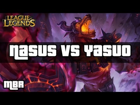 Infernal Nasus Vs Yasuo (Grasp Of The Undying) | League Of Legends | HD