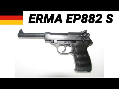 Aus der Waffenkammer: Erma EP 882 S KK Pistole Kleinkaliber .22 lfb lr EP882