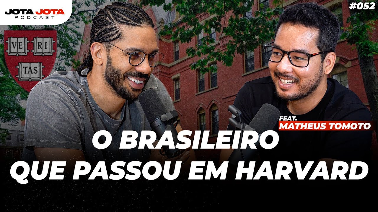 Estude fora do Brasil de graça (Sem falar inglês) MATHEUS TOMOTO | JOTA JOTA PODCAST #52