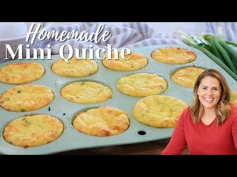 Easy Mini Quiche Recipe - The Carefree Kitchen