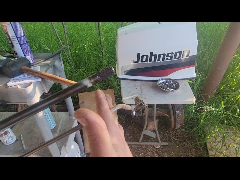 50 hp johnson ..how to disconnect shift shaft linkage