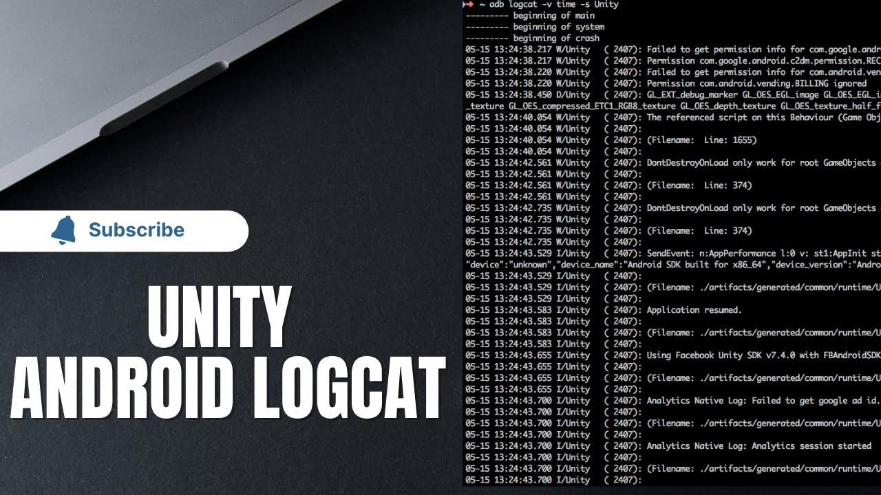 Unity Android Logcat || Realtime Debugging ||View Android Logs in Unity 3d