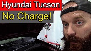 05 Hyundai Tucson - Battery Light On