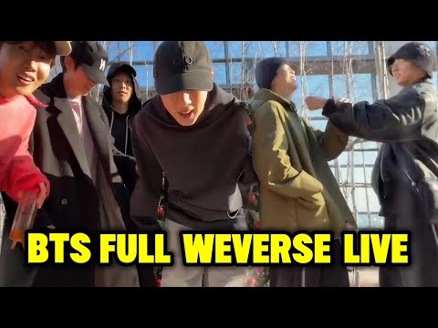 TODAY🔴 BTS Full Weverse Live (2025.12.30) Jimin, Jungkook, V, RM, Jin, J-Hope