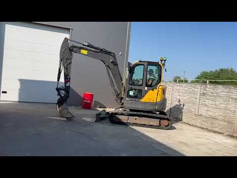 Volvo ECR 58D árokásó minikotró