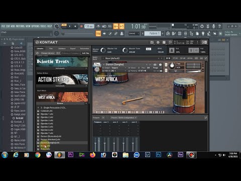 Kontakt Library Action Strikes / West Africa Library Native Instruments Fl Studio