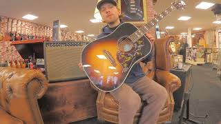 Video thumbnail for Dirk Witte - Gibson Hummingbird Standard Vintage Sunburst by Dirk Witte Music Store
