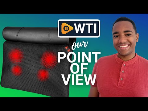 WOQQW Shiatsu Neck and Back Massager - WTI product video review