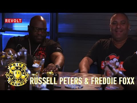 Russell Peters & Freddie Foxx | Drink Champs (Full Episode)