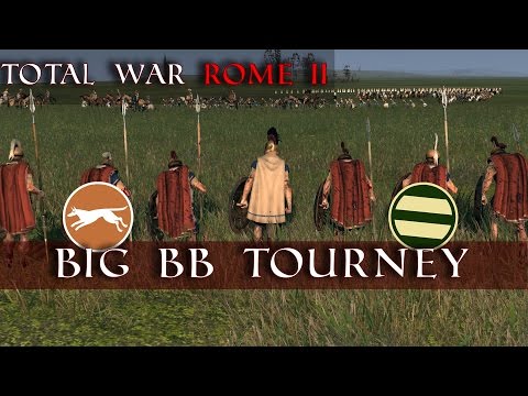 The Big Blade Balance Tournament R4G1 | AK vs Gannicus | Total War Rome II