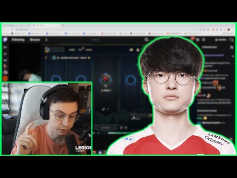 Caedrel Spitting Facts About FAKER