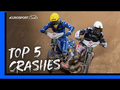 Top 5 Biggest Speedway Grand Prix Crashes Of 2023 💥