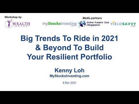 Webinar – How to build your Investment Portfolio and Ride Big Trends in 2021 by Kenny Loh