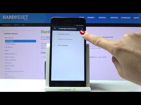 How to Change Language on Lenovo K6 – Manage System Language