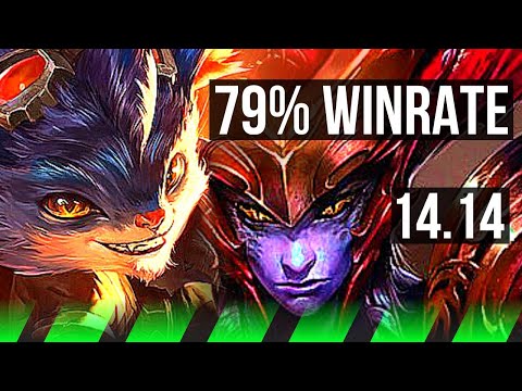 RUMBLE vs SHYVANA (JGL) | 79% winrate, 4/1/13 | NA Master | 14.14