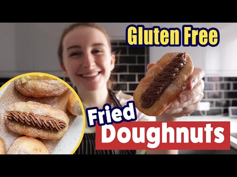 Gluten Free Fried Doughnuts Recipe! || How To Coeliac