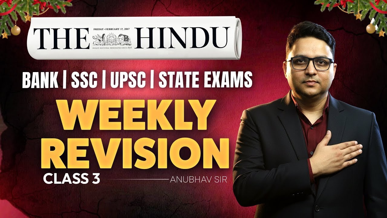 The Hindu Weekly Analysis | Reading, Grammar, Vocab, MCQs #3 | The Hindu Editorial Analysis Weekly