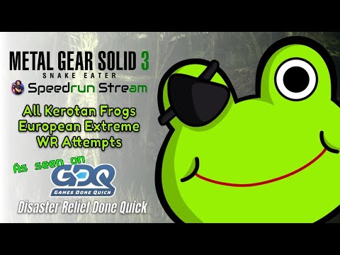 World attempts following an awesome All Kerotans run for Disaster Relief Done Quick - !gdq 📱