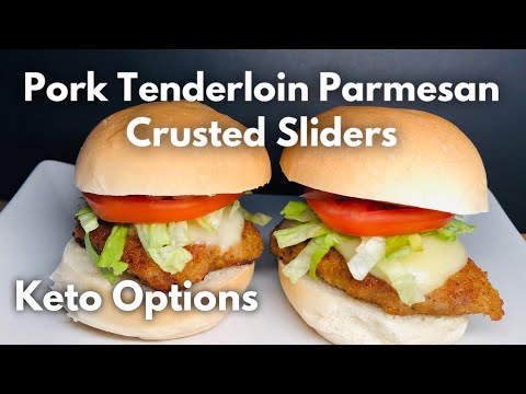 Pork Tenderloin Parmesan Crusted Sliders Ep.131