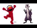 SESAME STREET CHARACTERS AND THEIR FAVORITE THE NUT JOB CHARACTERS