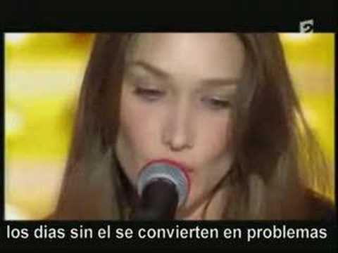 carla bruni raphael subtitulado español