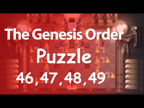 The Genesis Order - AngelCraft Puzzles walkthrough 46,47,48,49