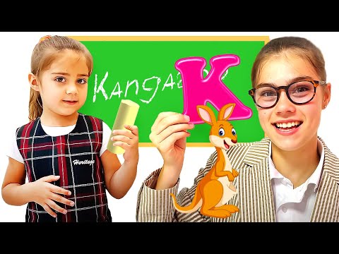 Nastya and Mia at School - Video compilation about school, friendship and knowledge