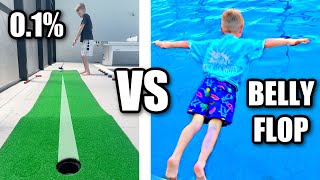01% Trick Shot or Fall in the Pool!