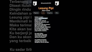 Download lagu Lesung Pipi - Raim Laode | LIRIK INDONESIA #shorts #lesungpipi #raimlaode #liriklagu #lyrics mp3 Download lagu Lesung Pipi - Raim Laode | LIRIK INDONESIA #shorts #lesungpipi #raimlaode #liriklagu #lyrics mp3
