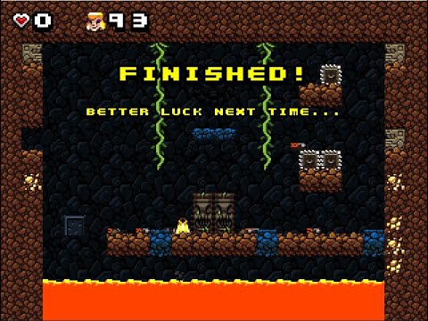 Spelunky Classic : Sun Room - How to easily score 93-94!