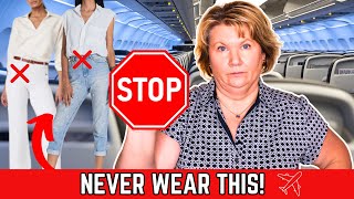 NEVER Wear This on a Plane! ✈️❌ Travel Outfit Mistakes Over 50