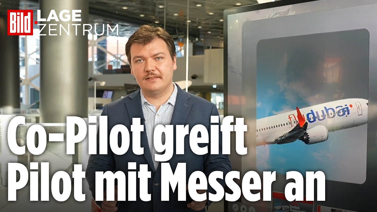 FLYDUBAI: Was geschah wirklich an Bord des Terror-Flugs nach Israel? | BILD-Lagezentrum