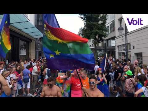 Volt - beim CSD in Köln #ColognePride2019 #JoinTheChange #VoteVolt