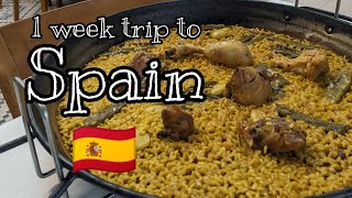 のんびりスペイン旅行🇪🇸バレンシア、Cabanesなど。パエリアを沢山食べる🥘