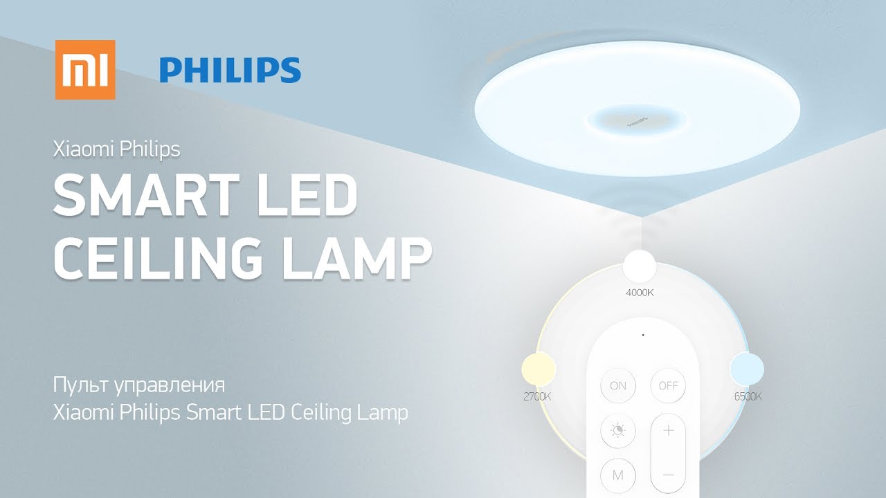 Потолочный светильник Philips EyeCare Smart Ceiling LED Lamp