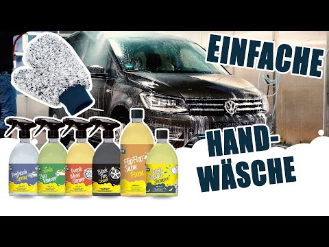 HQS Autopflege - DOPEFIBERS Waschroutine an Kay´s Caddy (Schnelle Waschmethode)
