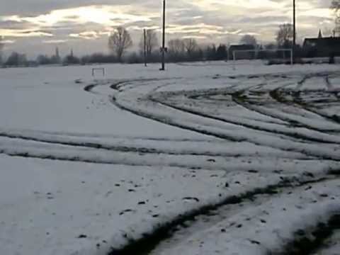 Zniszczone boiska LZS Rolnik Lasocice zima 2012/2013