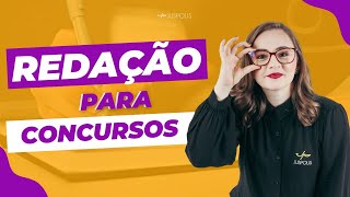 CURSO COMPLETO de REDAÇÃO para CONCURSOS - AULA 1 - Professora Ariane Budke